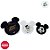 Kit 3 Potes de Plástico - Mickey Preto e Branco - 1 unidade - Disney Original - Rizzo - Imagem 5