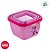 Kit 3 Potes de Plástico Quadrado - Minnie Rosa - 1 unidade - Disney Original - Rizzo - Imagem 4