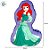 Almofada Formato Ariel - 35x25cm - 1 unidade - Disney Original - Zonacriativa - Imagem 3