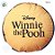 Almofada Redonda Ursinho Pooh - 32x28cm - 1 unidade - Disney Original - Zonacriativa - Imagem 2