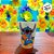 Copo Plástico Stitch Abacaxi - Amarelo - 280ml - 1 unidade - Disney Original - Rizzo - Imagem 3
