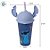 Copo de Plástico com Tampa e Canudo Orelha Stitch - 500ml - 1 unidade - Disney Original - Plasútil - Imagem 3