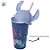 Copo de Plástico com Tampa e Canudo Orelha Stitch - 500ml - 1 unidade - Disney Original - Plasútil - Imagem 5