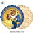 Kit Copo e Prato de Papel - A Bela e a Fera - 16 Itens - 1 unidade - Disney Original - Rizzo - Imagem 4