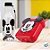 Conjunto Sanduicheira e Garrafa - Mickey Mouse - Vermelho e Preto - 1 unidade - Disney Original - Rizzo - Imagem 1