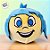 Brinquedo Squish Pelúcia - Alegria - Divertidamente - 11cm  - 1 unidade - Disney Original - Rizzo - Imagem 1