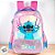 Mochila Escolar - Stitch Roxa - 1 unidade - Disney Original - Rizzo - Imagem 1