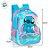 Mochila Escolar - Stitch Azul - 1 unidade - Disney Original - Rizzo - Imagem 4