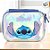 Estojo Box Holográfico - Stitch - 22x16cm - 1 unidade - Disney Original - Rizzo - Imagem 1