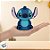 Brinquedo Squish Borracha - Stitch - 9cm - 1 unidade - Disney Original - Rizzo - Imagem 1