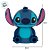 Brinquedo Squish Borracha - Stitch - 9cm - 1 unidade - Disney Original - Rizzo - Imagem 2