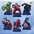 Decoração de Mesa - Vingadores - 6 unidades - Disney Original - Rizzo - Imagem 1