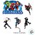 Decoração de Bolo - Vingadores - 5 unidades - Disney Original - Rizzo - Imagem 2