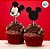 Pick Decorativo para Doces - Mickey Mouse - 8 unidades - Disney Original - Rizzo - Imagem 1