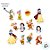 Mini Personagens Decorativos - Branca de Neve - 12 unidades - Disney Original - Rizzo - Imagem 2