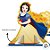 Decoração de Mesa - Branca de Neve - 6 unidades - Disney Original - Rizzo - Imagem 2