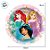Prato de Papel Redondo - Princesas - 8 unidades - Disney Original - Rizzo - Imagem 3