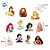 Mini Personagens Decorativos - Princesas - 12 unidades - Disney Original - Rizzo - Imagem 3