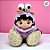 Pelúcia Boo Big Feet - Monstros SA - 30cm - 1 unidade - Disney Original - Rizzo - Imagem 1