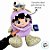 Pelúcia Boo Big Feet - Monstros SA - 30cm - 1 unidade - Disney Original - Rizzo - Imagem 8