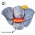 Pelúcia Dumbo Big Feet - 30cm - 1 unidade - Disney Original - Rizzo - Imagem 5