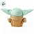 Pelúcia Grogu Big Feet - Star Wars - 30cm  - 1 unidade - Disney Original - Rizzo - Imagem 4