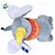 Pelúcia Dumbo - 45cm - 1 unidade - Disney Original - Rizzo - Imagem 8