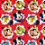 Folha para Ovos de Páscoa Mickey Friendship Vermelho 69x89cm - 5 unidades - Disney Original - Cromus - Imagem 1