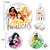 Decoração de Bolo - Princesas - 5 unidades - Disney Original - Regina - Imagem 3