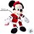 Pelúcia Mickey Noel Candy Cane - Vermelho/Branco - 40cm - 1 unidade - Disney Original - Cromus - Imagem 4