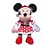 Pelúcia Minnie Noel com Vestido Poá - Vermelho/Branco - 42cm - 1 unidade - Disney Original - Rizzo - Imagem 11