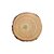 Bolacha de Madeira - Rústico Artesanal - 19,5cm - 1 unidade - Rizzo - Imagem 1