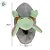 Pantufa Baby Yoda - Star Wars - P 33/35 - 1 unidade - Disney Original - Zonacriativa - Imagem 3