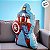 Almofada Formato Capitão América - 30cm - 1 unidade - Disney Original - Zonacriativa - Imagem 1
