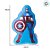 Almofada Formato Capitão América - 30cm - 1 unidade - Disney Original - Zonacriativa - Imagem 3