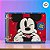 Mini Caderno Argolado - Mickey Mouse - 168x125mm - 80 Folhas - 1 unidade - Disney Original - Rizzo - Imagem 1