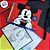 Mini Caderno Argolado - Mickey Mouse - 168x125mm - 80 Folhas - 1 unidade - Disney Original - Rizzo - Imagem 2
