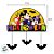Enfeite de Pendurar - Mickey Mouse Halloween - 51x32cm - 1 unidade - Disney Original - Rizzo - Imagem 3