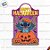 Painel Decorativo - Stitch Happy Halloween - 56x30cm - 1 unidade - Disney Original - Piffer - Imagem 1
