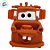 Mini Figura Colecionável - Tow Mate - Carros - 7cm - 1 unidade - Disney Original - Rizzo - Imagem 2
