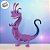 Mini Figura Colecionável - Randall Boggs - Monstros S.A - 5cm - 1 unidade - Disney Original - Rizzo - Imagem 1