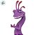 Mini Figura Colecionável - Randall Boggs - Monstros S.A - 5cm - 1 unidade - Disney Original - Rizzo - Imagem 2