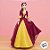 Mini Figura Colecionável - Princesa Bela - 8cm - 1 unidade - Disney Original - Rizzo - Imagem 1