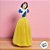Mini Figura Colecionável - Princesa Branca de Neve - 8cm - 1 unidade - Disney Original - Rizzo - Imagem 1