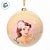Bola de Natal - Princesas - 12cm - 2 unidades - Disney Original - Cromus - Imagem 5