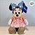 Pelúcia Minnie de Vestido - 30cm - 1 unidade - Disney Original - Rizzo - Imagem 1