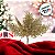 Pick Decorativo de Natal Com Folhas - Ouro Com Glitter - 24cm - 1 unidade - Cromus - Rizzo - Imagem 3