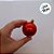 Bola de Natal em Tubo - Vermelho Perolado - 5cm - 6 unidades - Cromus - Rizzo - Imagem 3