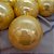 Bola de Natal em Tubo - Perolado Ouro - 10cm - 6 unidades - Cromus - Rizzo - Imagem 3