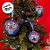 Bola de Natal Decorada - Stitch - 8cm - 4 unidades - Disney Original- Rizzo - Imagem 5